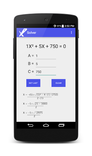 免費下載教育APP|Quadratic Equation Solver app開箱文|APP開箱王