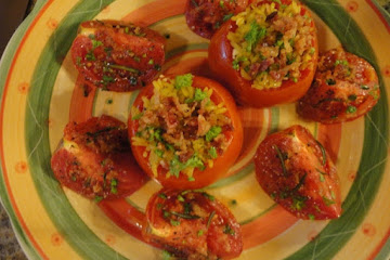 Simple Stuffed Tomato