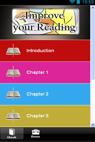 【免費書籍App】Improve Your Reading-APP點子