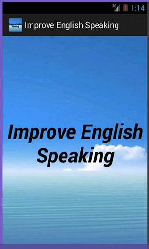 Improve English Speaking