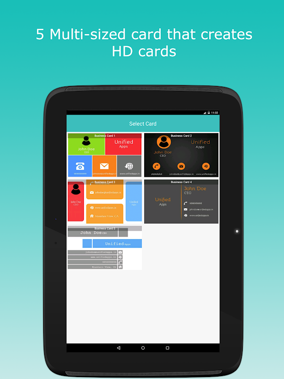 Business Card Maker App : Digital Business Card Maker App by Make My vCard for ... / Your business card is often the initial interaction people have with your brand, so it's important to make a good first impression.