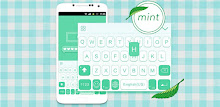Mint Theme for Keyboard Emoji APK