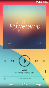 【免費個人化App】Poweramp skin KK Transparent-APP點子