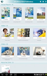 Lastest Schulthess Clinic Publications APK
