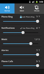 Volume control Screen 2