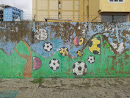 Football Mural