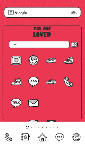 免費下載個人化APP|you are loved 도돌런처 테마 app開箱文|APP開箱王