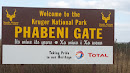 Kruger National Park Phabeni Gate