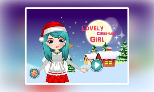 Lovely Christmas Girl Dress Up