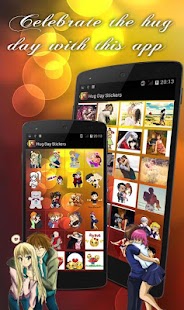 Lastest Hug Me Love Stickers APK for PC