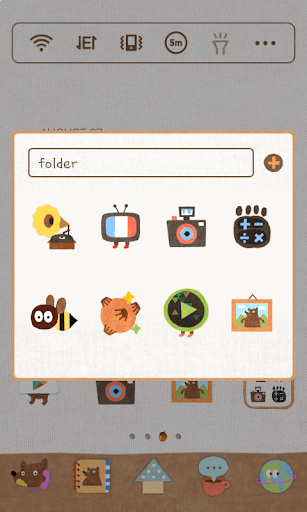 【免費個人化App】Honey Bear Dodol Theme-APP點子