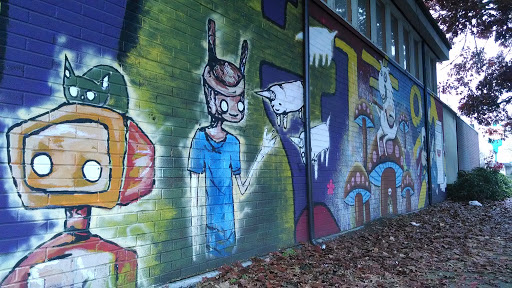 Street Art Collaboration Mural