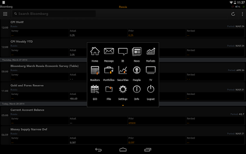 Bloomberg Mobile > Bloomberg Professional > Android