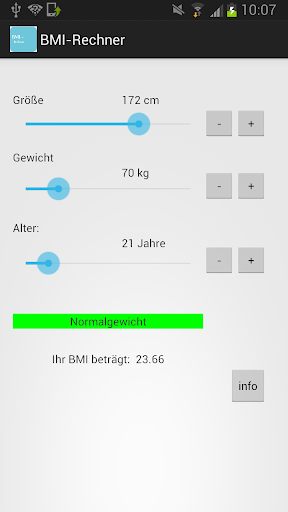 BMI - Rechner