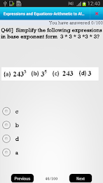 US 6th Expressions & Equations poster 4