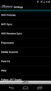iSyncr for iTunes to Android - screenshot thumbnail