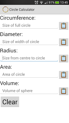 Circle Calculator