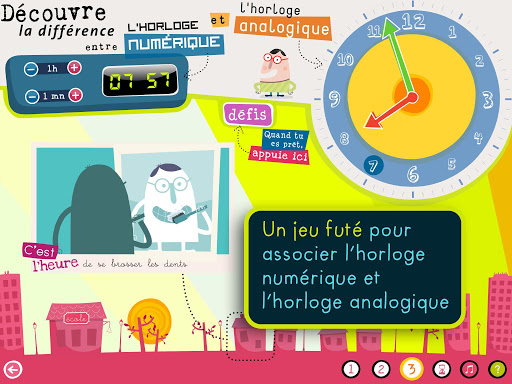 【免費教育App】J'apprends à lire l'heure-APP點子