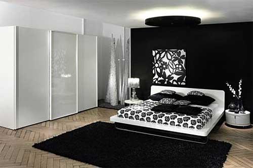 Black and White Bedroom Ideas