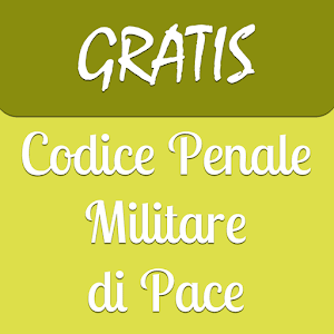 Codice Penale Militare di Pace 1.1