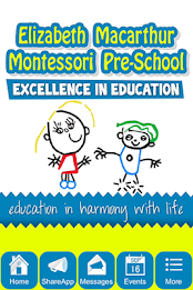 Elizabeth Macarthur Montessori poster 1