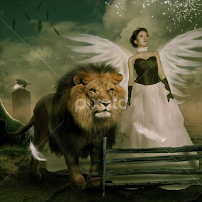 Dark Angel by Yan Sika Dharma - Digital Art People