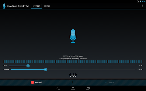 Screenshot Easy Voice Recorder Pro v1.7.7