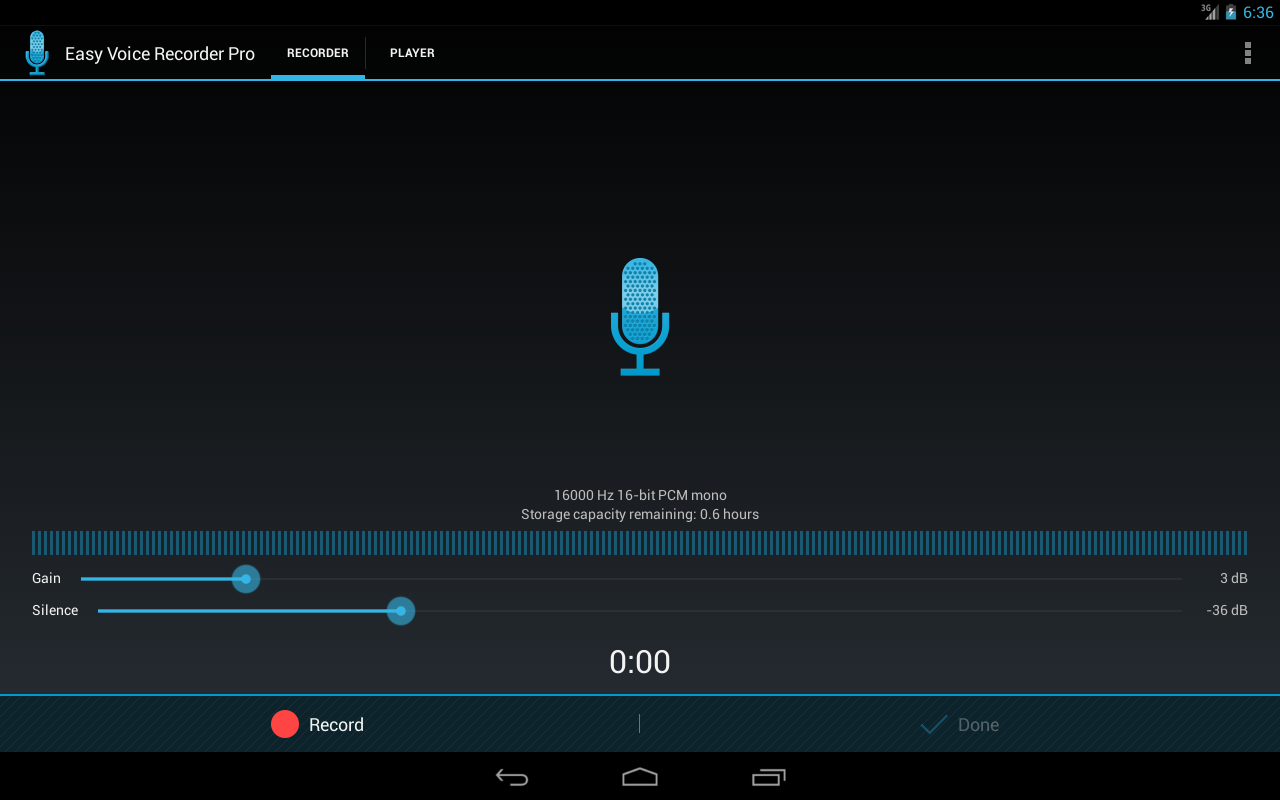 Easy Voice Recorder Pro - screenshot