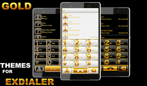 THEME BLACK GOLD FOR EXDIALER