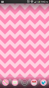 How to get Chevron Pink Theme 2.0.0 apk for bluestacks