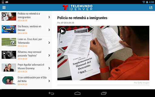 【免費新聞App】Telemundo Denver-APP點子