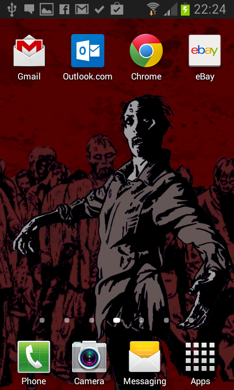 Walking 3D Dead Live Wallpaper Screen 3