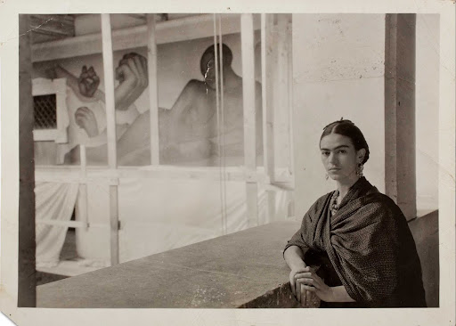 Frida Kahlo at the Detroit Art Institute, Michigan
