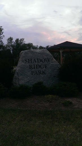 Shadow Ridge Park Stone Sign