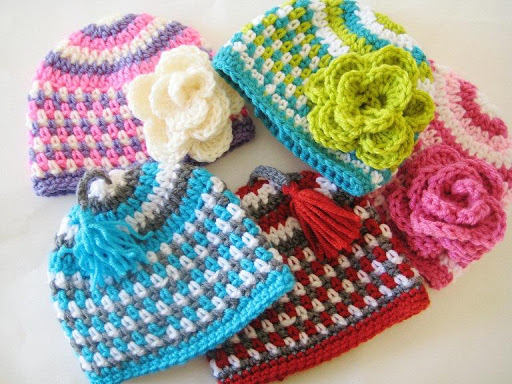 Crochet Hat Tutorials