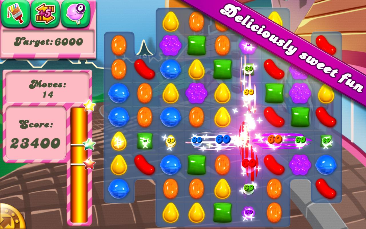 candy crush saga from the makers of pet rescue saga farm heroes saga ...