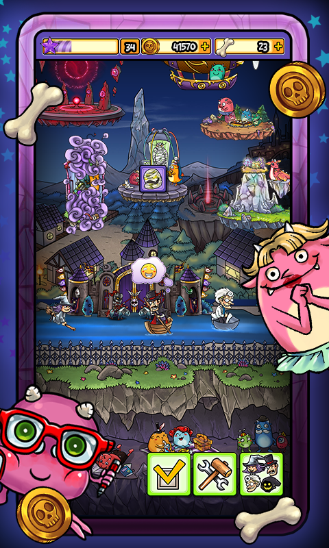  Monsters Village Transylvania: captura de tela 