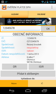 Free Ověření Plátce DPH APK