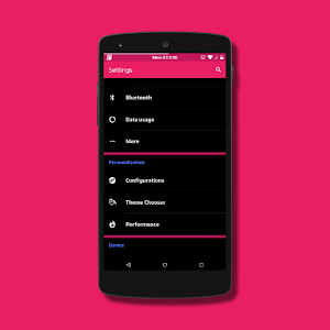 Black MTRL - Pink CM12 Theme.apk 3.1