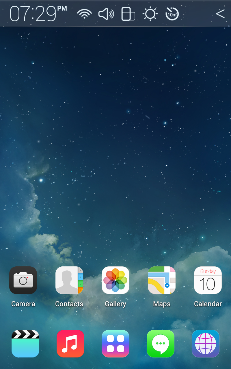 [Full HD] flat Atom theme Screen 2