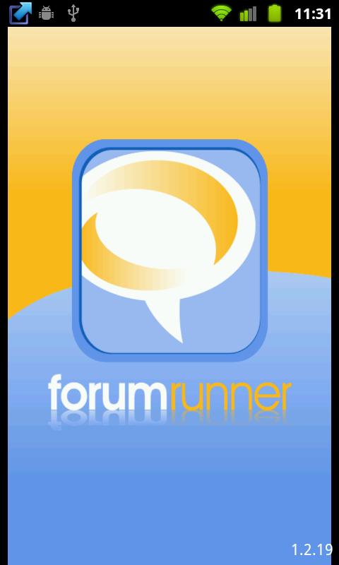 Android application Forum Runner screenshort