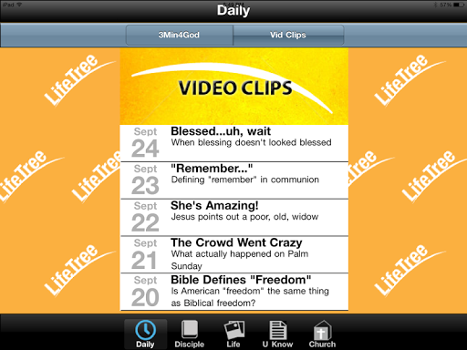 LifeTree Tablet App