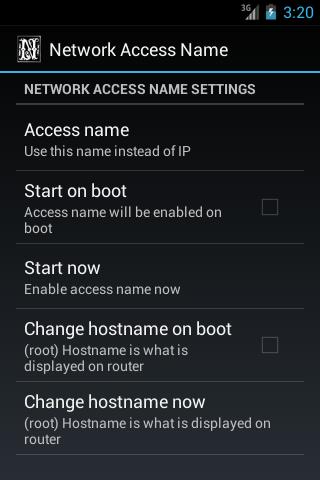 Network Access Name