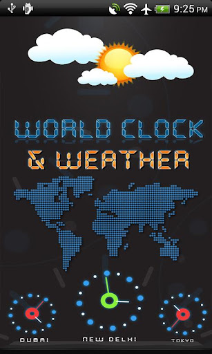 世界时钟和天气