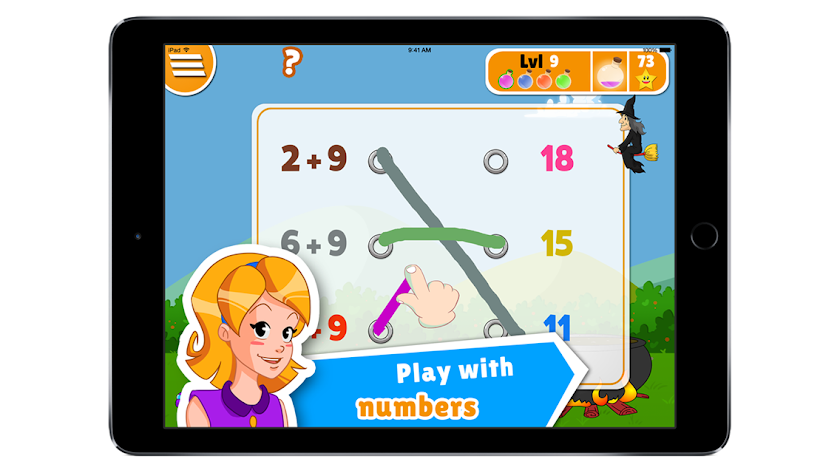 Learning Addition Screen 3
