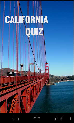 California Quiz