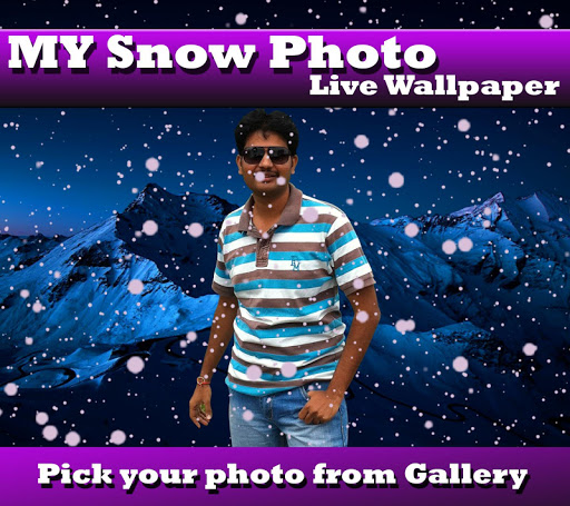 免費下載娛樂APP|My Photo Snow Live Wallpaper app開箱文|APP開箱王