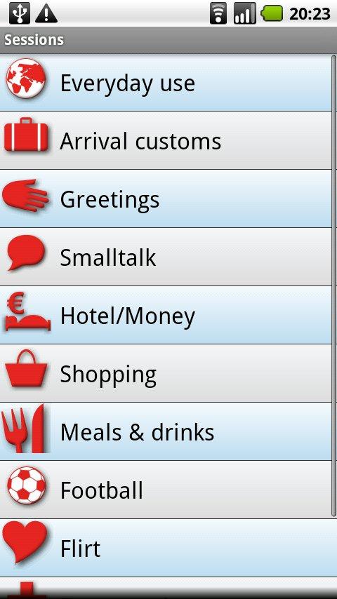iSayHello English - Italian Screen 2
