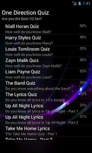 One Direction Quiz Games 1D