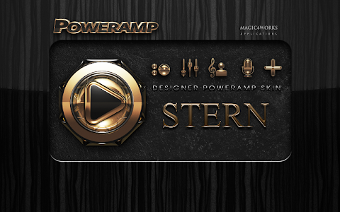 Screenshot Poweramp skin Stern v1.40